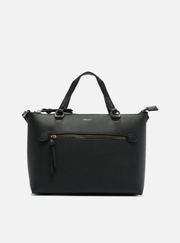 Bolsa Tote Preta Média Bolso