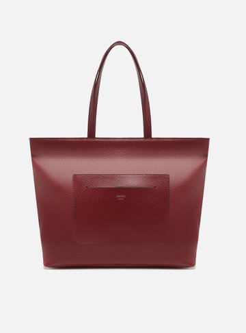 Bolsa Shopping Vermelha Grande