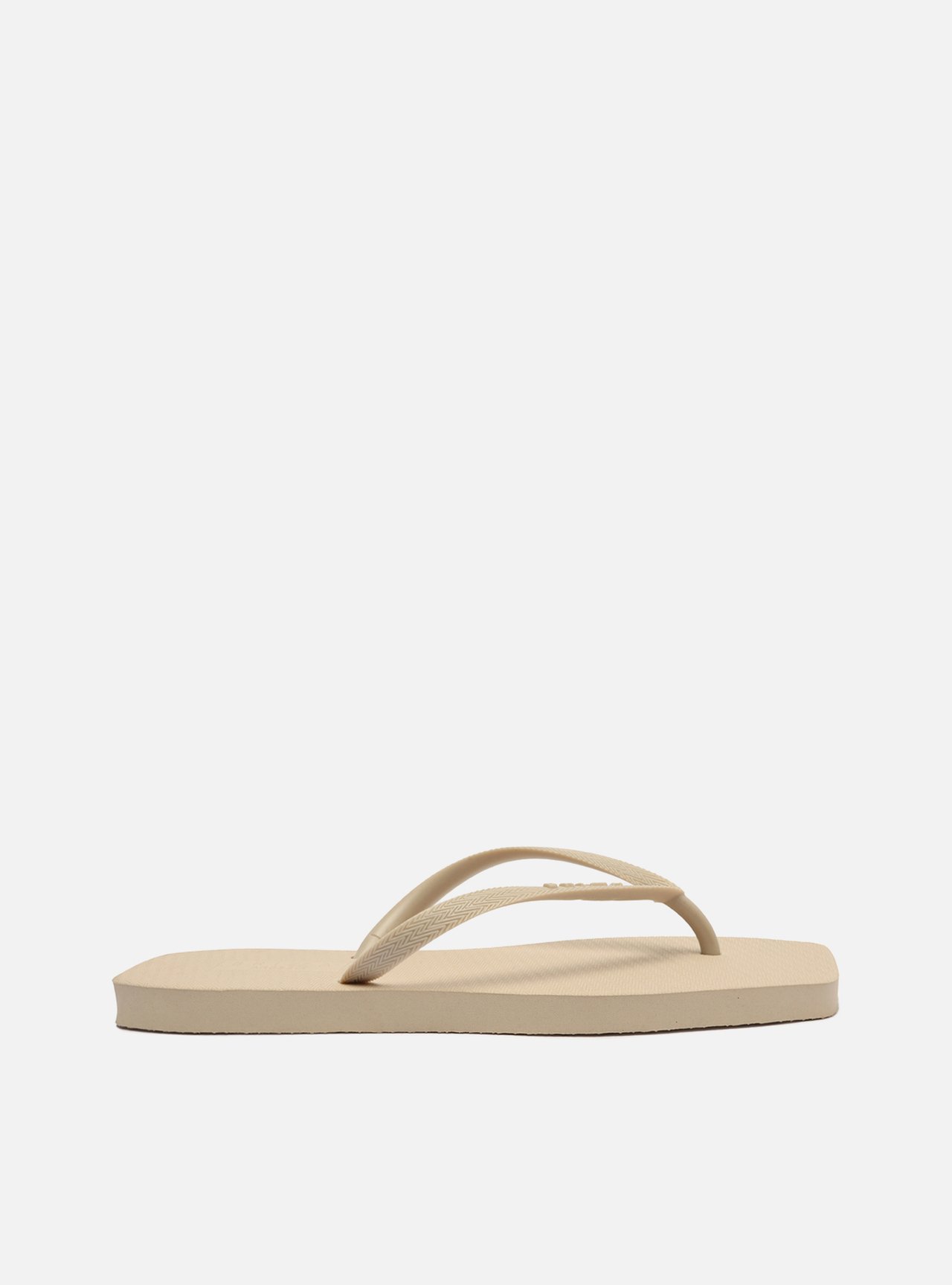 Chinelo de Dedo Off-White Básico Square Brizza — foto 3