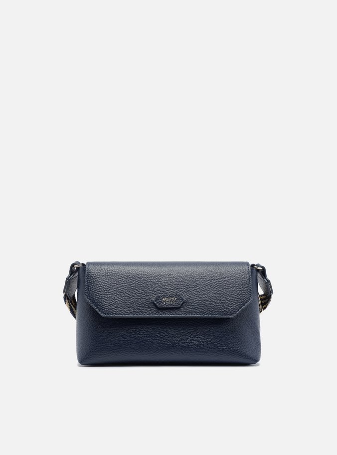 Bolsa Tiracolo Azul Média Alça Gorgurão