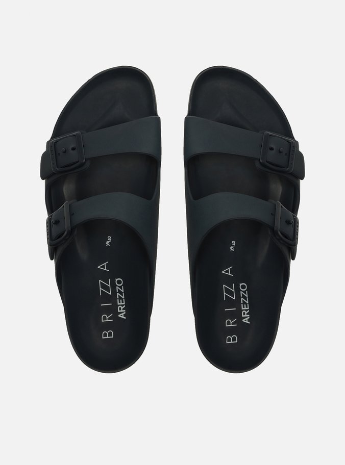 Slide Azul Tiras Sol Brizza