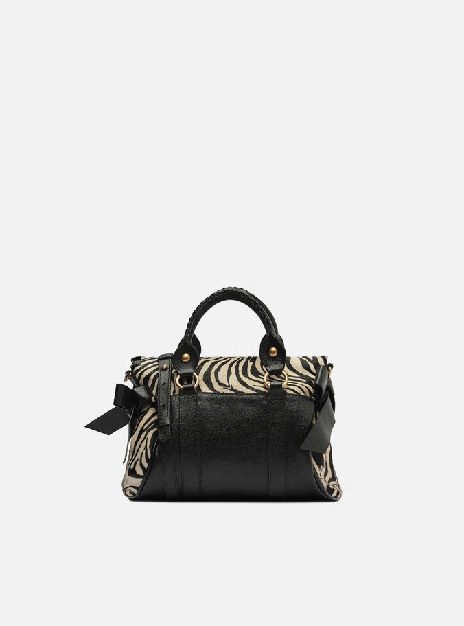 Bolsa Tote Animal Print Pequena Alças Mix