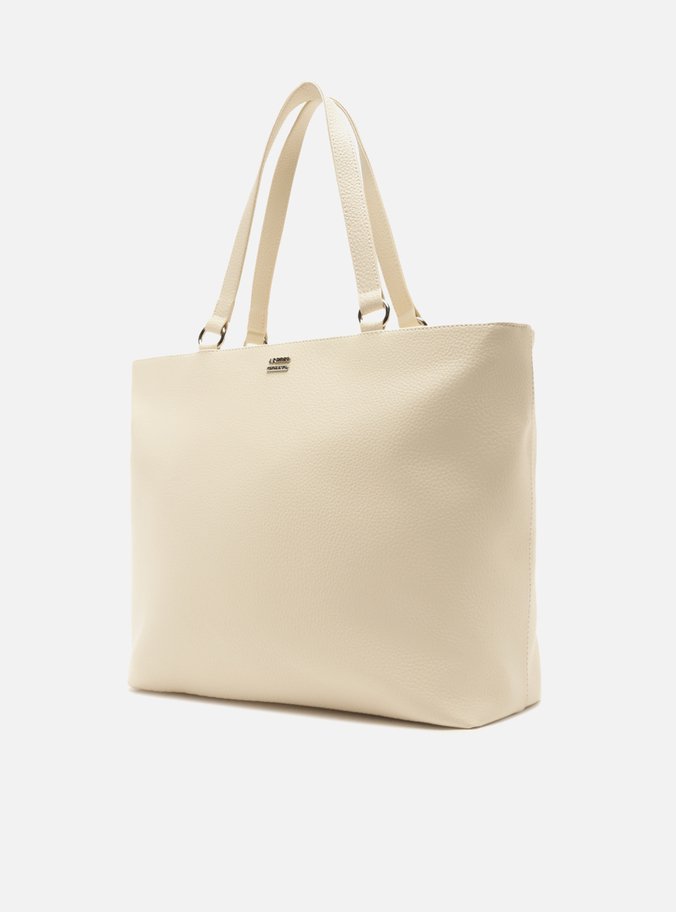 Bolsa Shopping Off-White Média