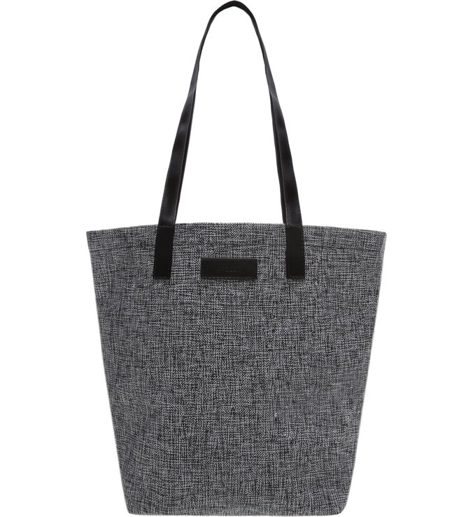 Bolsa Shopping Tecido Toledo Grande Preta