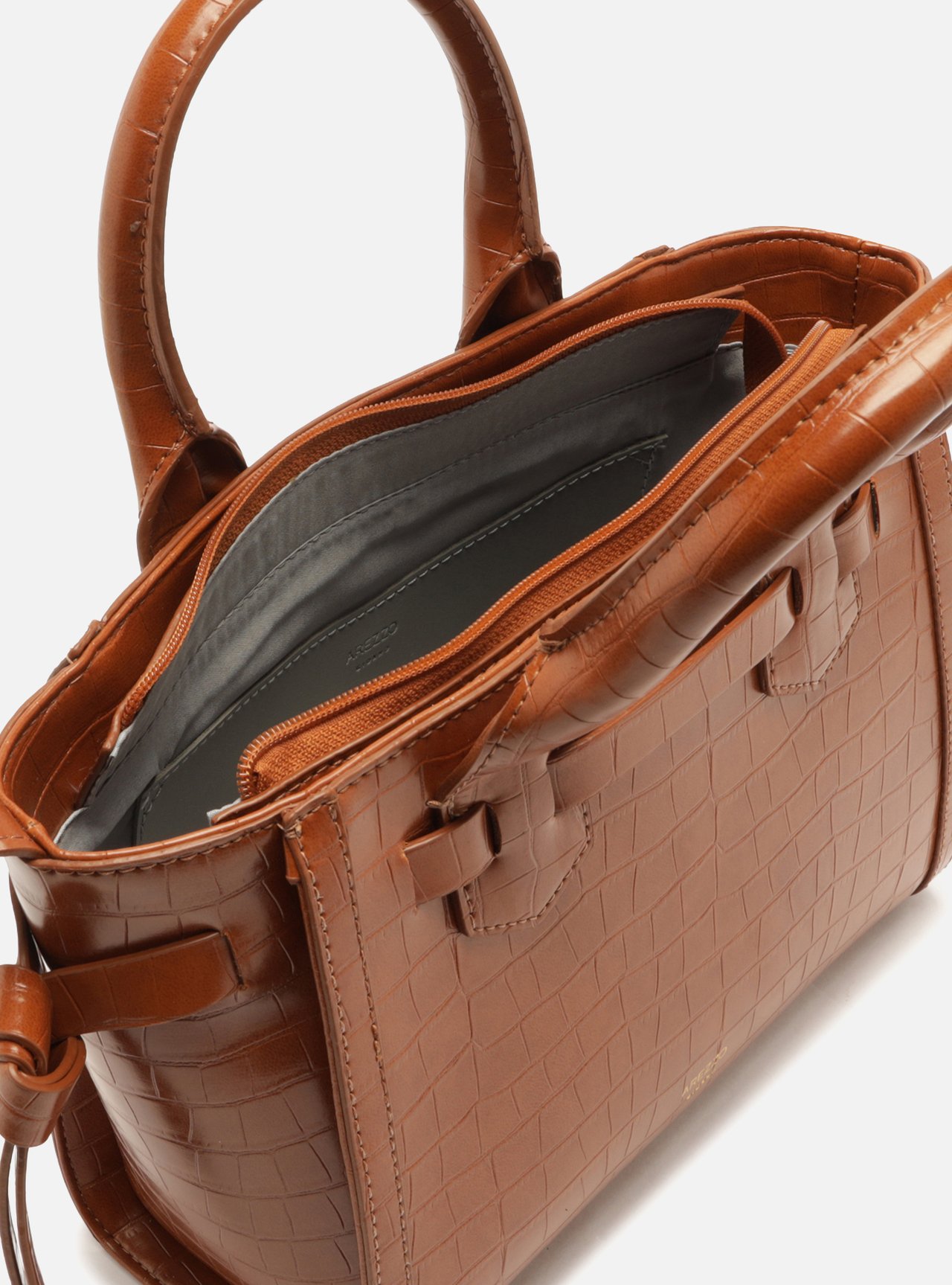 Bolsa Tote Marrom Pequena — foto 4