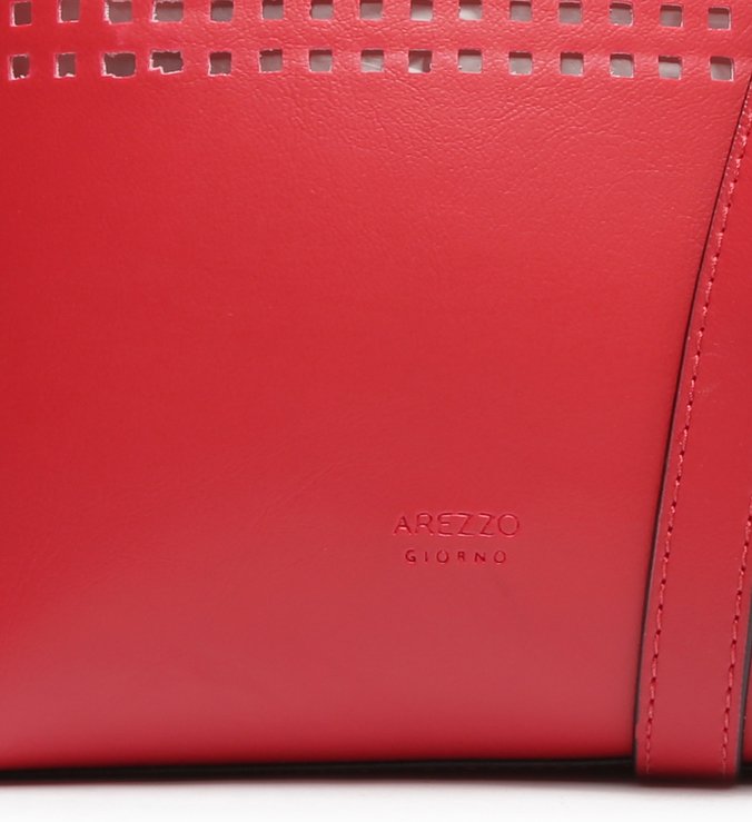 Bolsa Tiracolo Pequena Vermelha