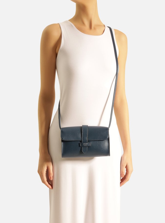 Bolsa Tiracolo Azul Navy Betina Pequena