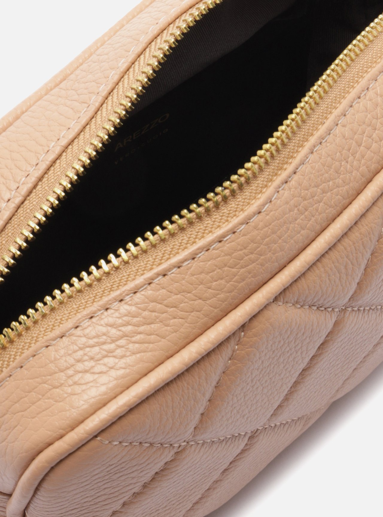 Bolsa Tiracolo Rosa Couro Matelassê Gab Pequena — foto 4