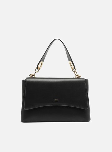 Bolsa Tiracolo Preta Média