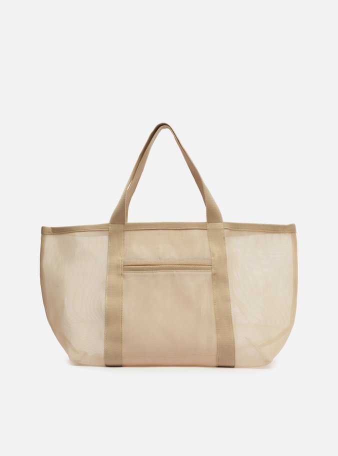 Bolsa Shopping Tela Marrom
