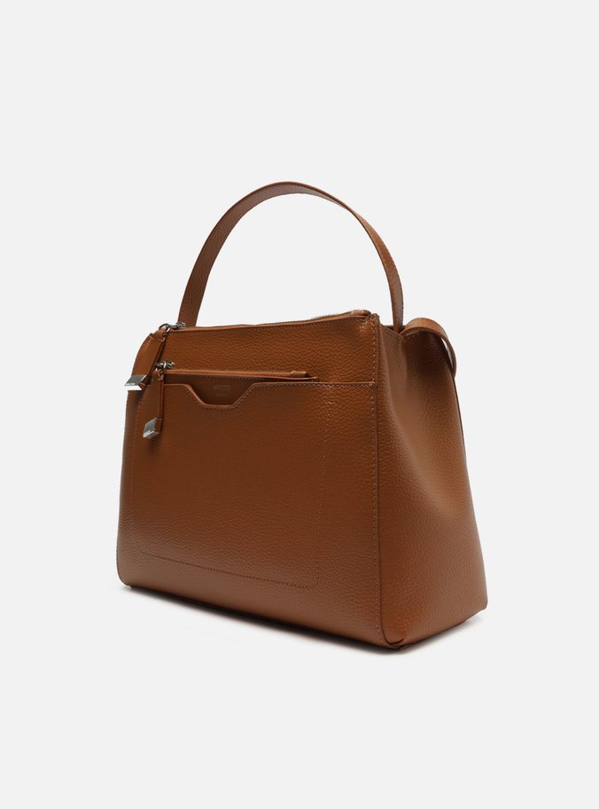 Bolsa Tote Marrom Caramel Emilly Grande