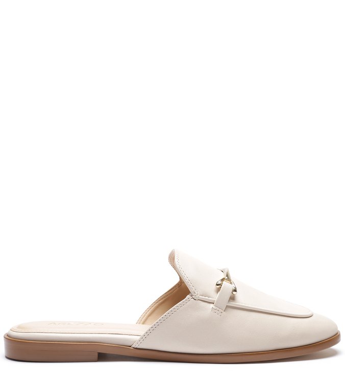 Mule Mocassim Porcelana