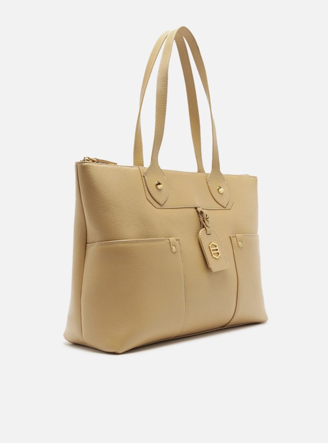 Bolsa Shopping Nude Média