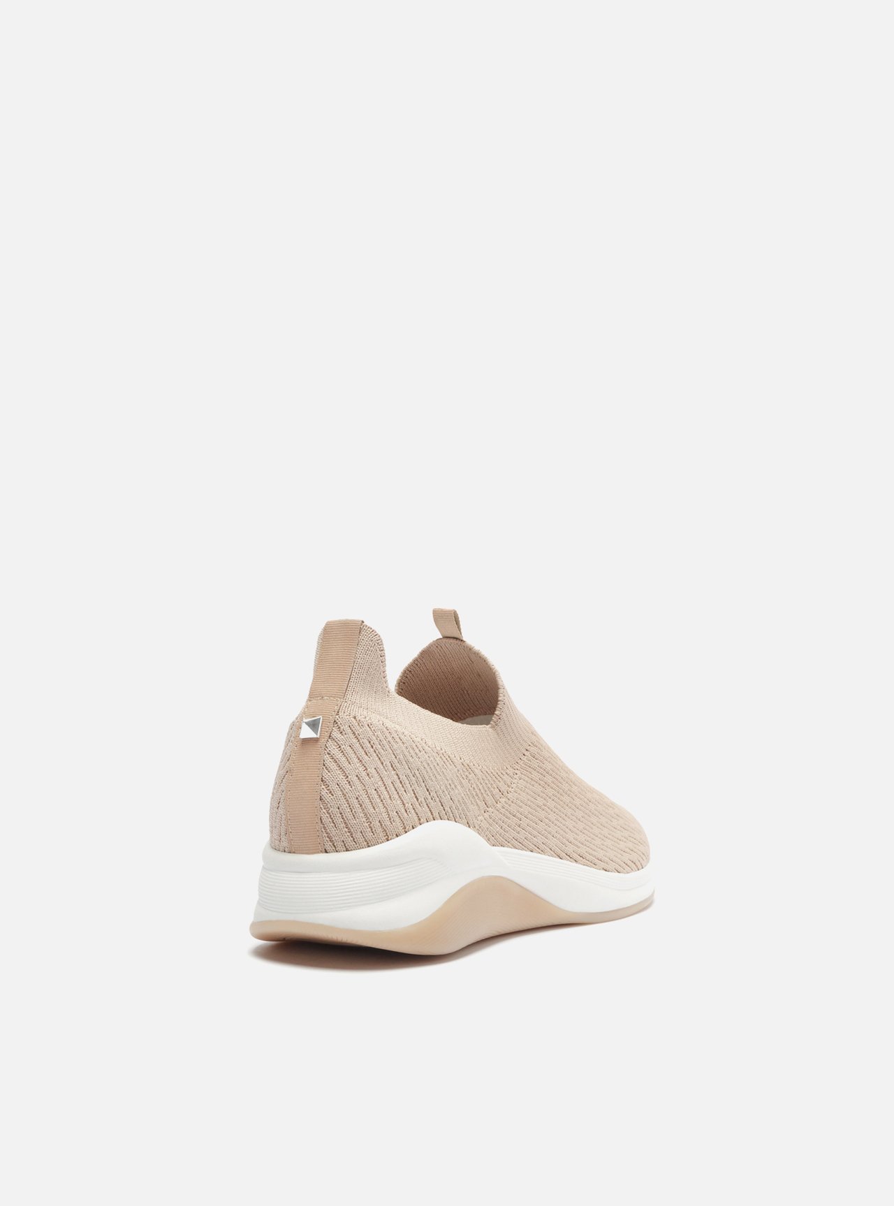 Tênis Slip On Salmão Knit Studs — foto 3