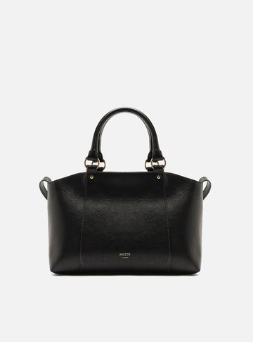 Arezzo — Bolsa Tote Marrom Média Metais