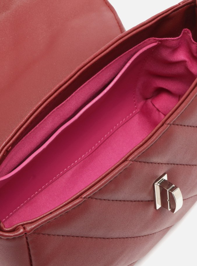 Bolsa Tiracolo Bordô Pequena Matelassê