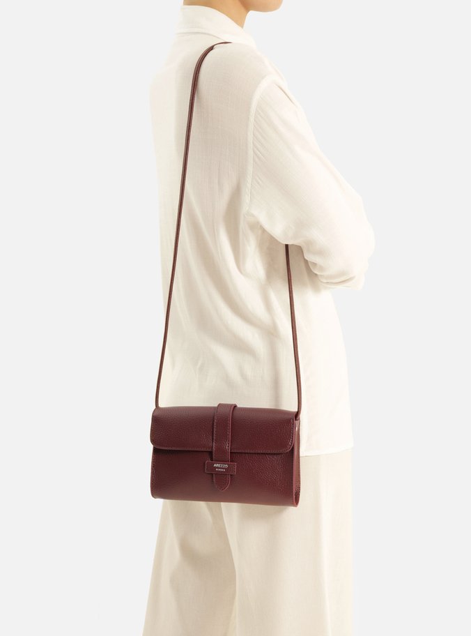 Bolsa Tiracolo Vinho Betina Pequena