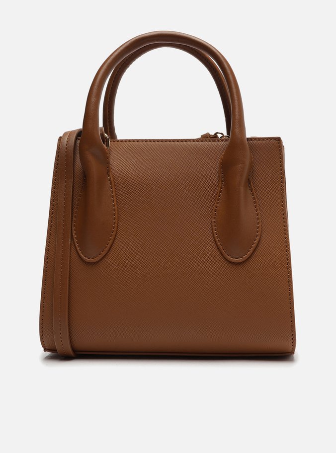 Bolsa Tote Marrom Linho Pequena