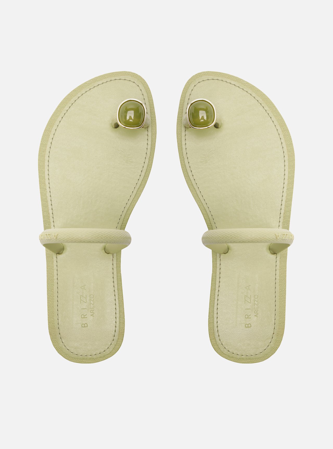 Chinelo de Dedo Verde — foto 1
