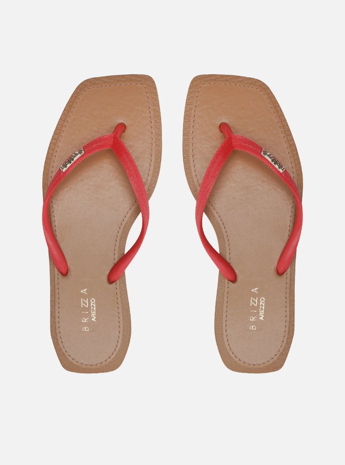 Chinelo de Dedo Multicolorido Square Recouro
