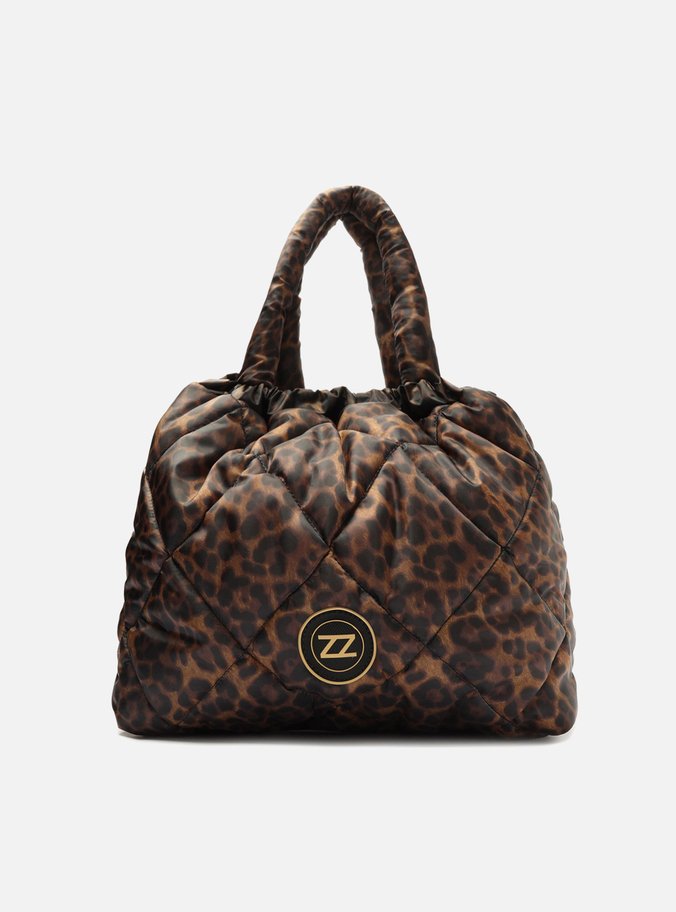 Bolsa Shopping Onça Nylon Hanna Grande