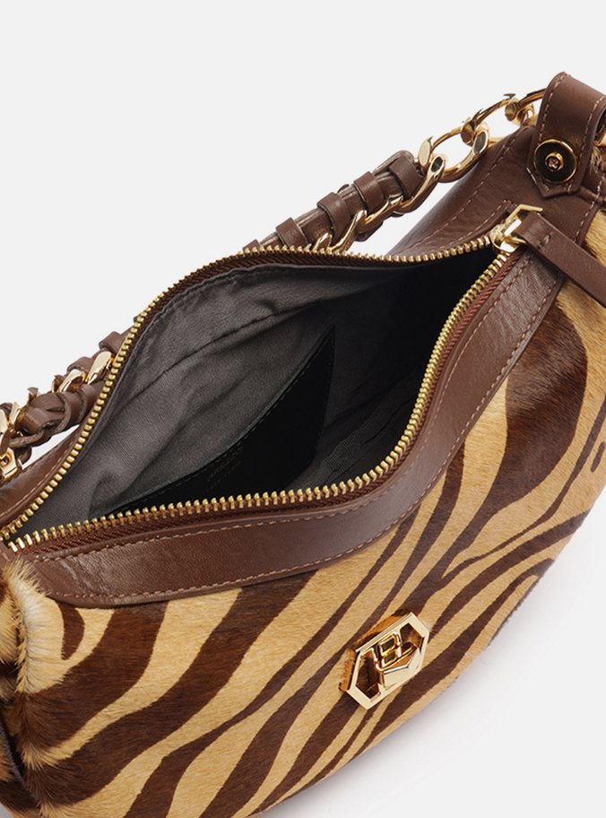 Bolsa Tiracolo Animal Print Stella Média