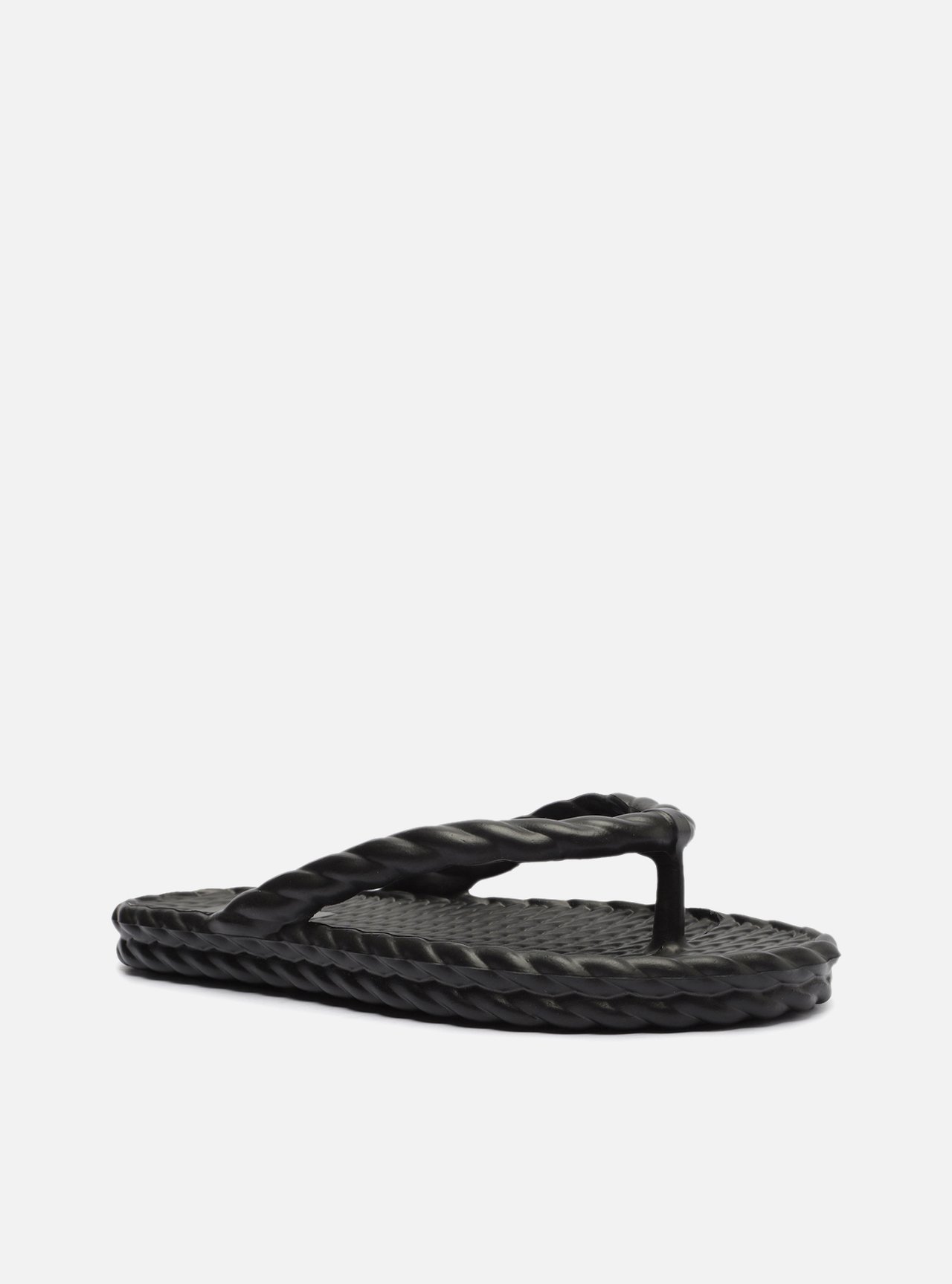 Chinelo de Dedo Preto Marrocos Brizza — foto 2