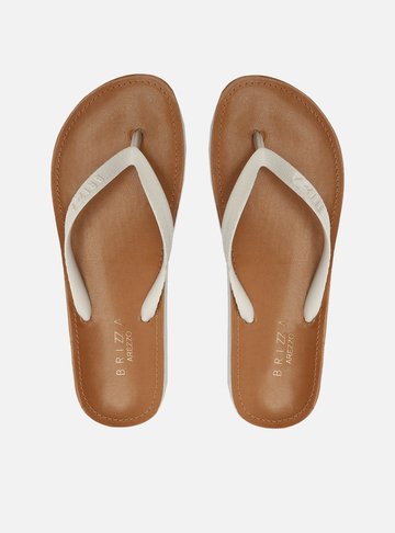 Chinelo de Dedo Branco Fit Brizza