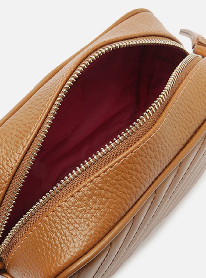 Bolsa Tiracolo Marrom Elisa Pequena