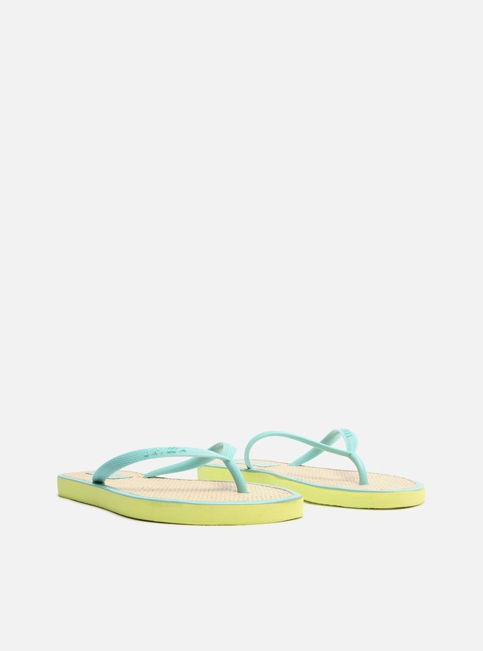 Chinelo de Dedo Azul Bico Redondo Essential Brizza