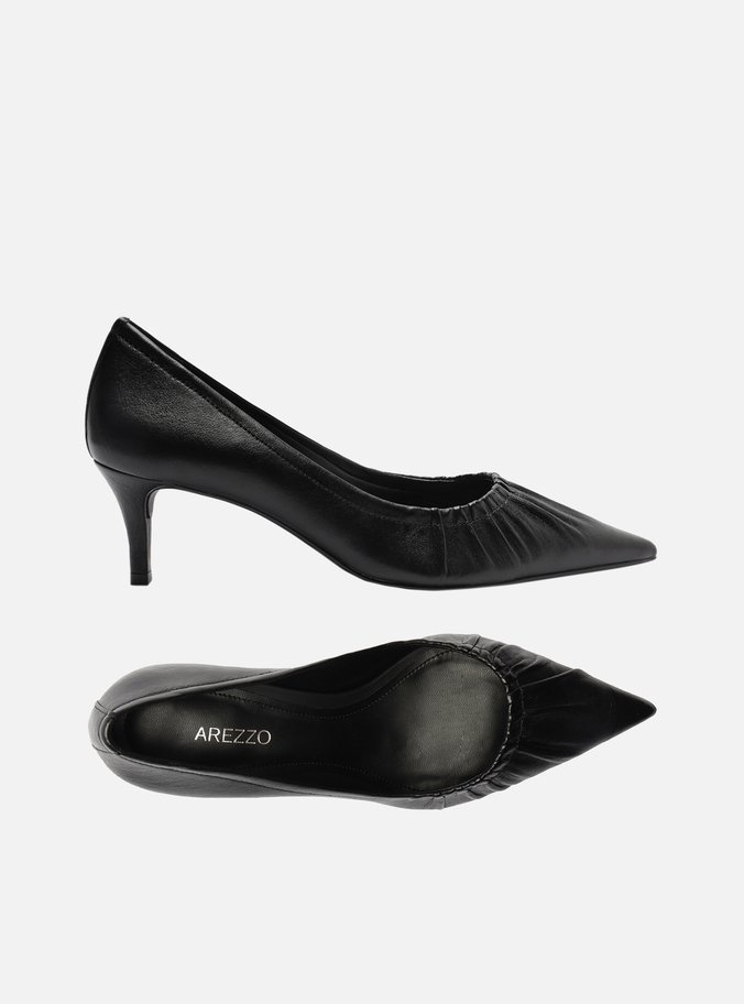 Scarpin Salto Baixo Preto