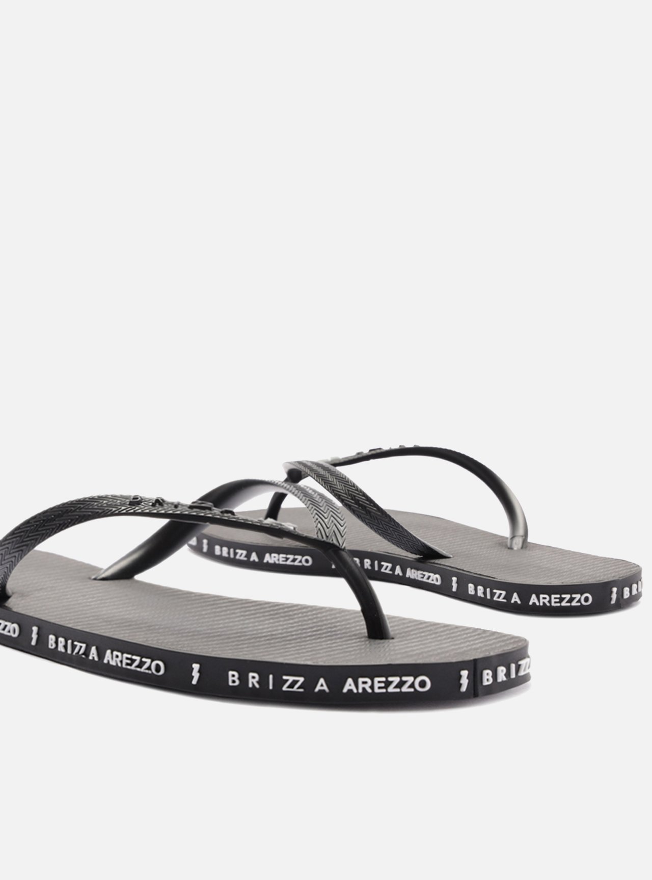 Chinelo de Dedo Preto Sola Brizza — foto 4