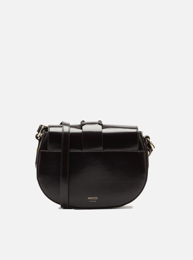 Bolsa Tiracolo Marrom Média Barbicacho