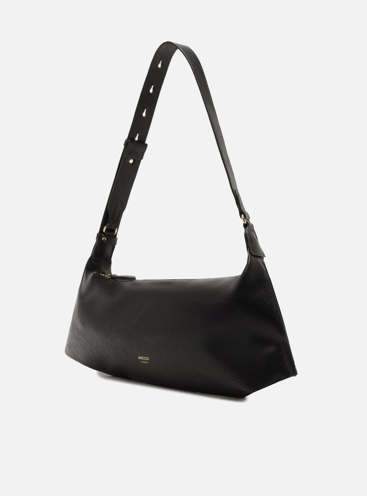 Bolsa Shoulder Preta Média Soft Alça Larga — foto 2