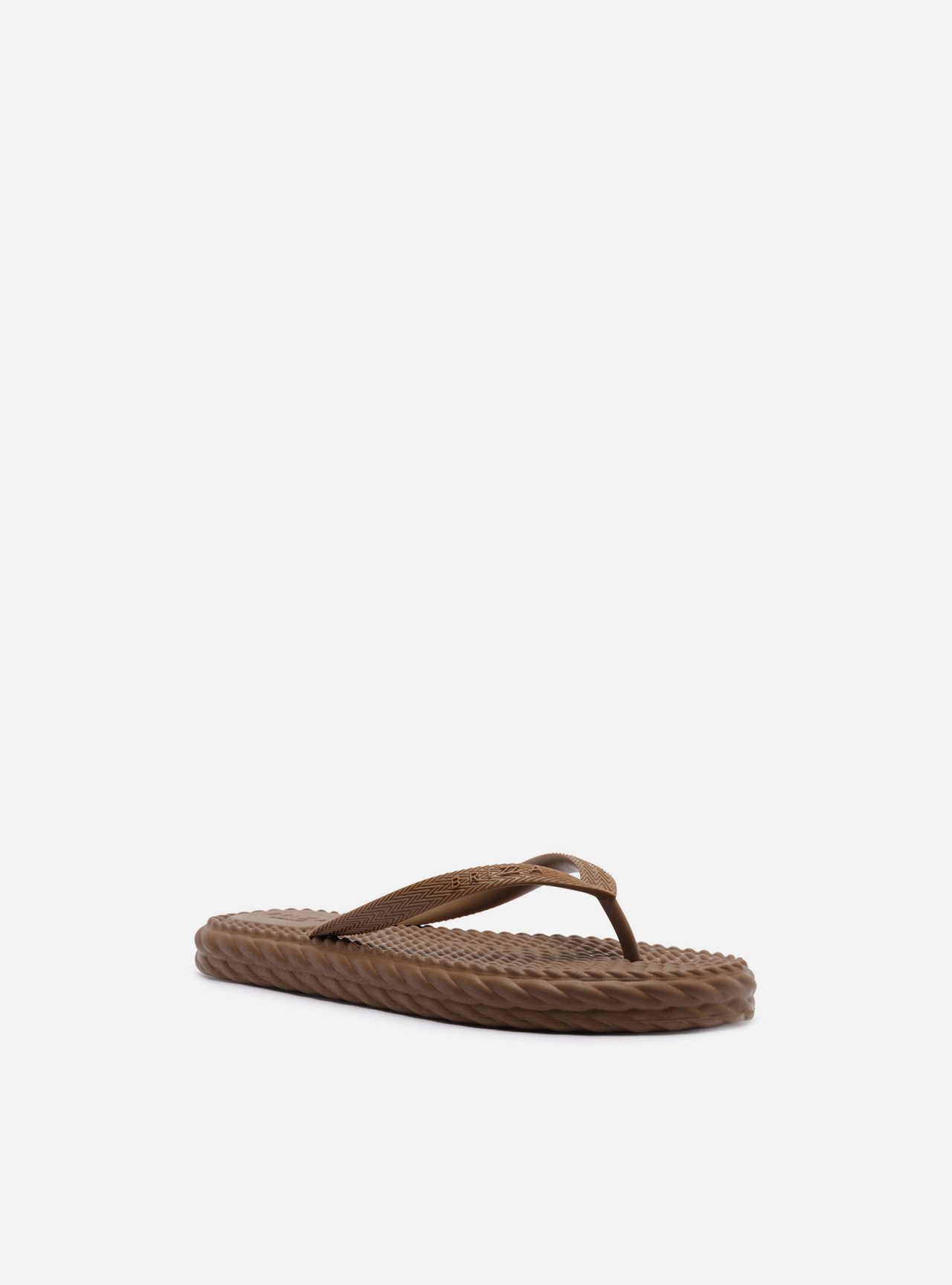 Chinelo de Dedo Marrom Marrocos Flip Flop — foto 2