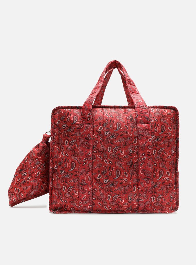 Shopping Vermelha Paisley Grande Matelassê Livia