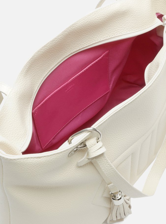 Bolsa Hobo Off-White Verona Grande