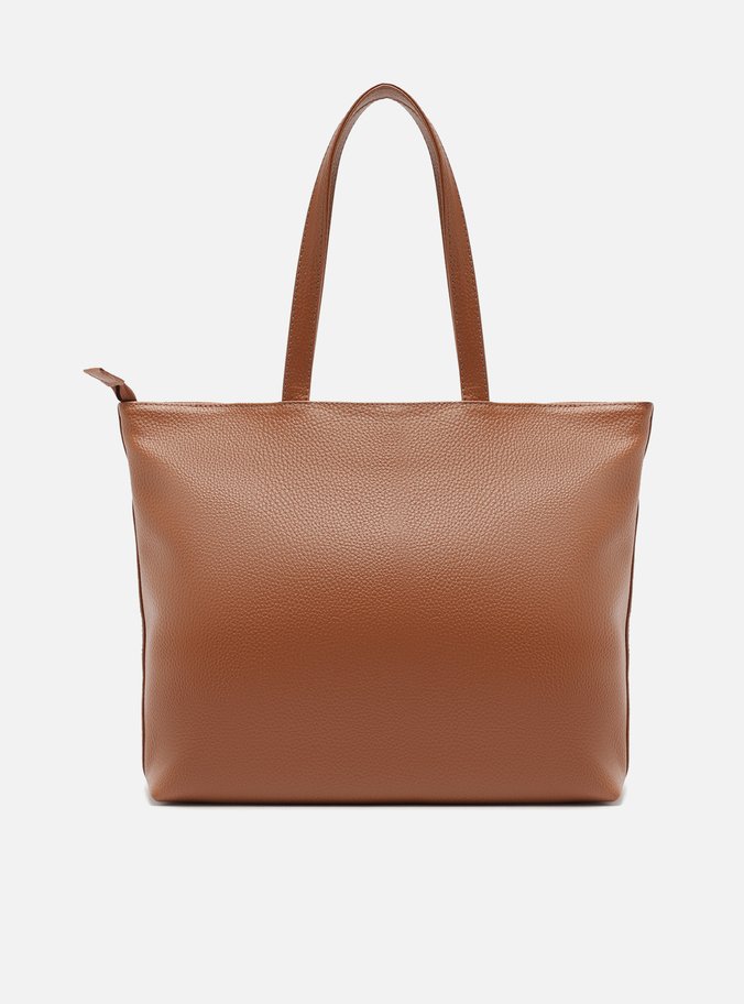 Bolsa Shopping Marrom Grande