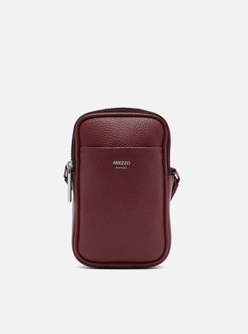 Mini Bolsa Vermelha Tina Porta-Celular