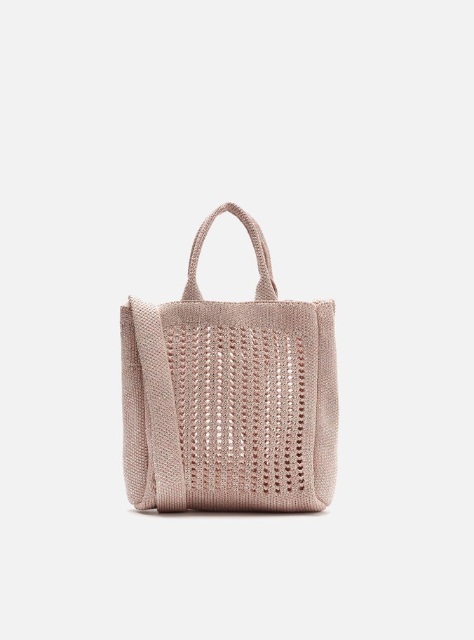 Bolsa Shopping Rose Metal Mônaco Pequena