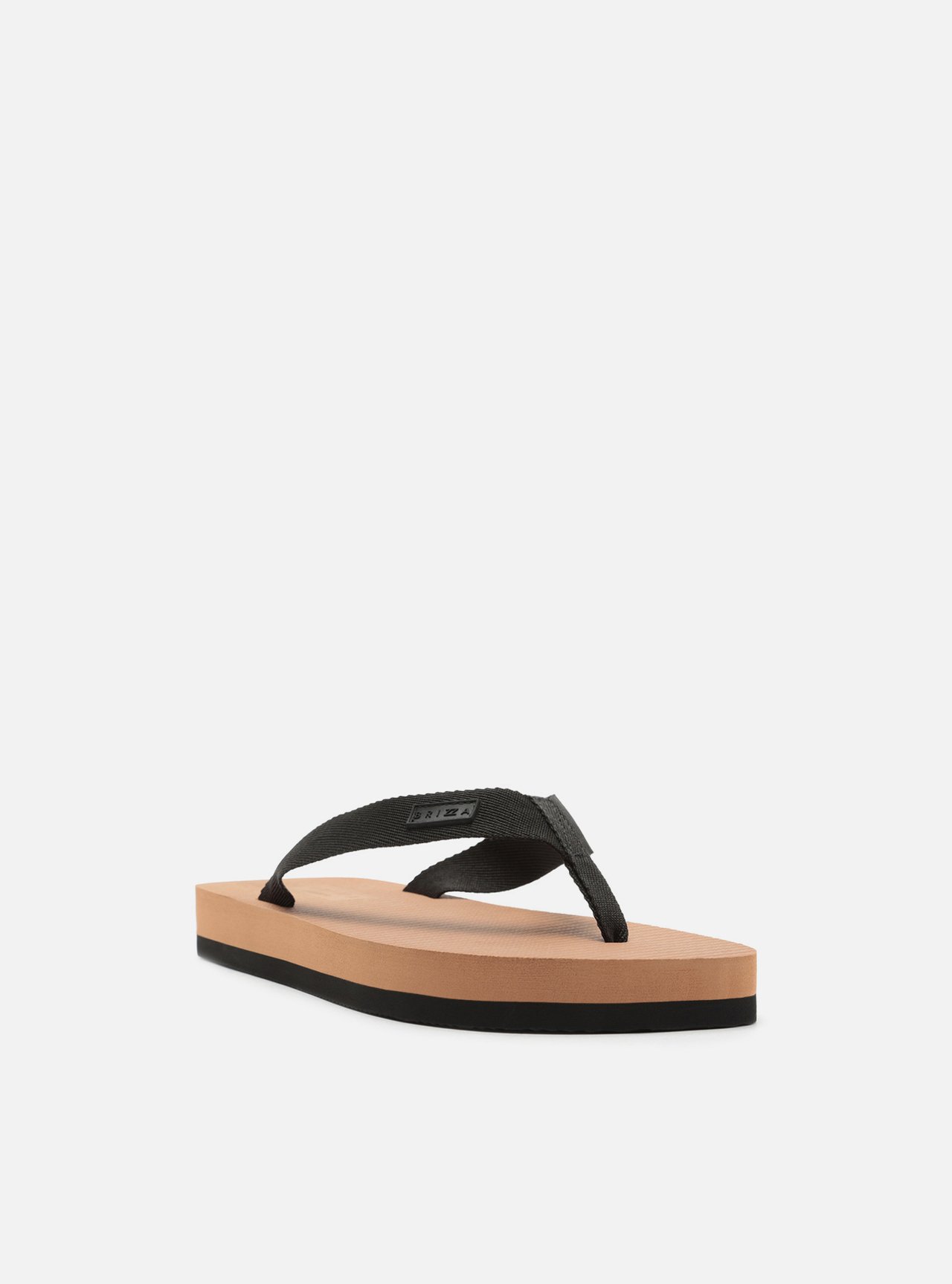 Chinelo de Dedo Preto Bicolor Malibu Brizza — foto 2