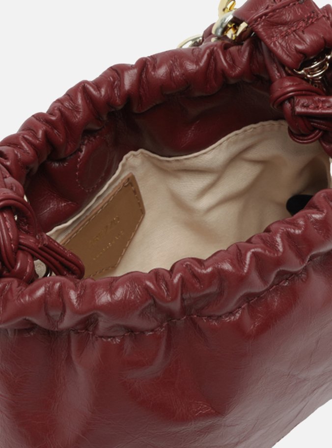 Bolsa Vermelha Bucket Pequena