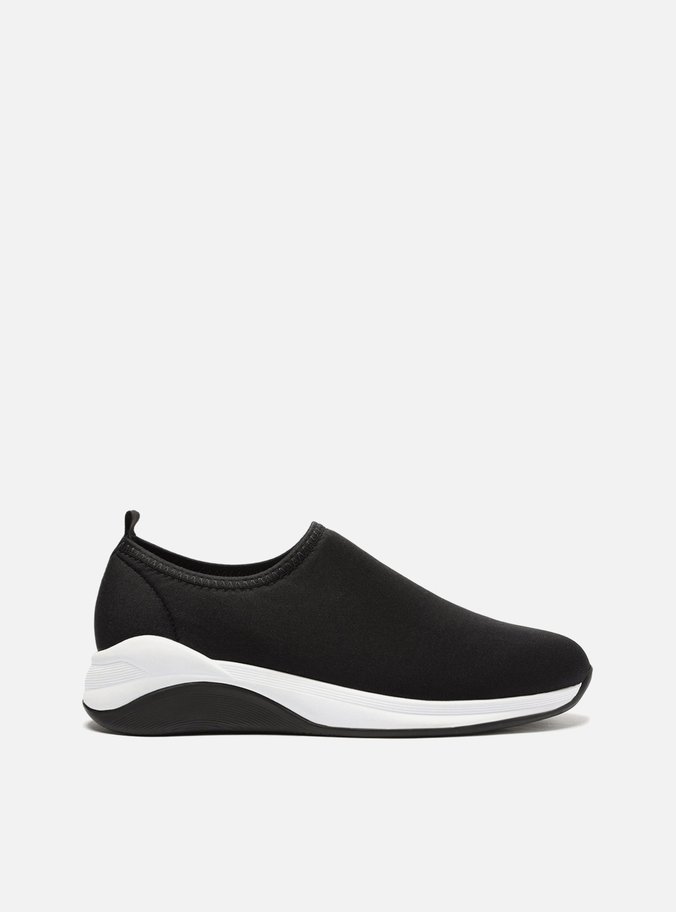Tênis Slip On Preto Athleisure