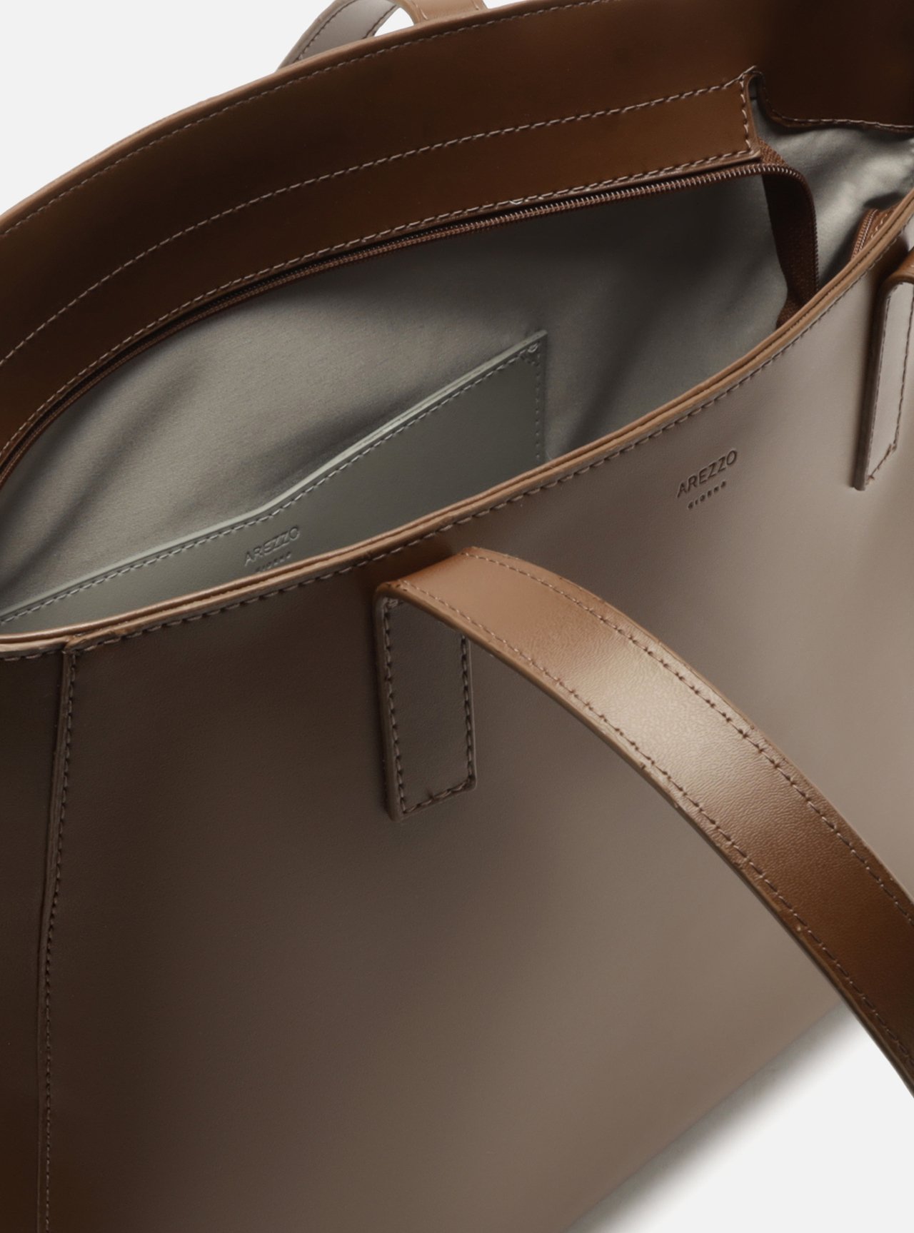 Bolsa Shopping Marrom Grande — foto 4