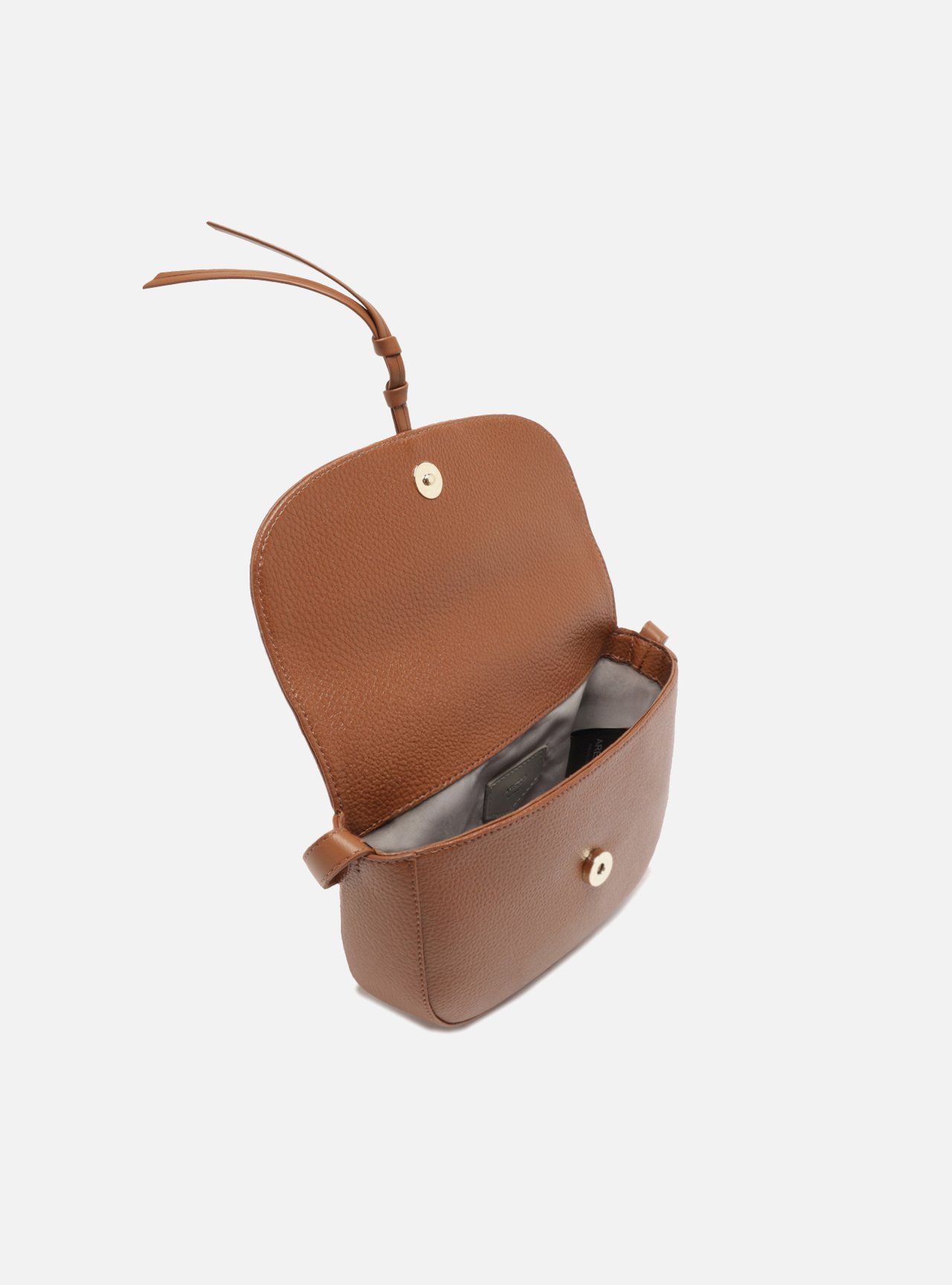 Bolsa Tiracolo Marrom Pequena Nó — foto 4