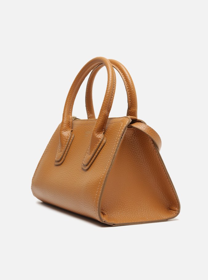 Bolsa Tiracolo Marrom Média