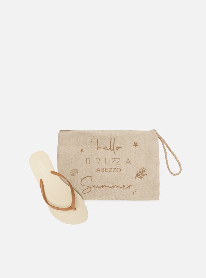 Kit Chinelo de Dedo Marrom