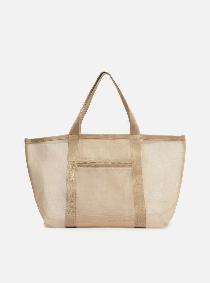 Bolsa Shopping Tela Marrom