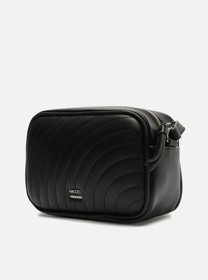 Bolsa Tiracolo Preta Elisa Pequena Giorno