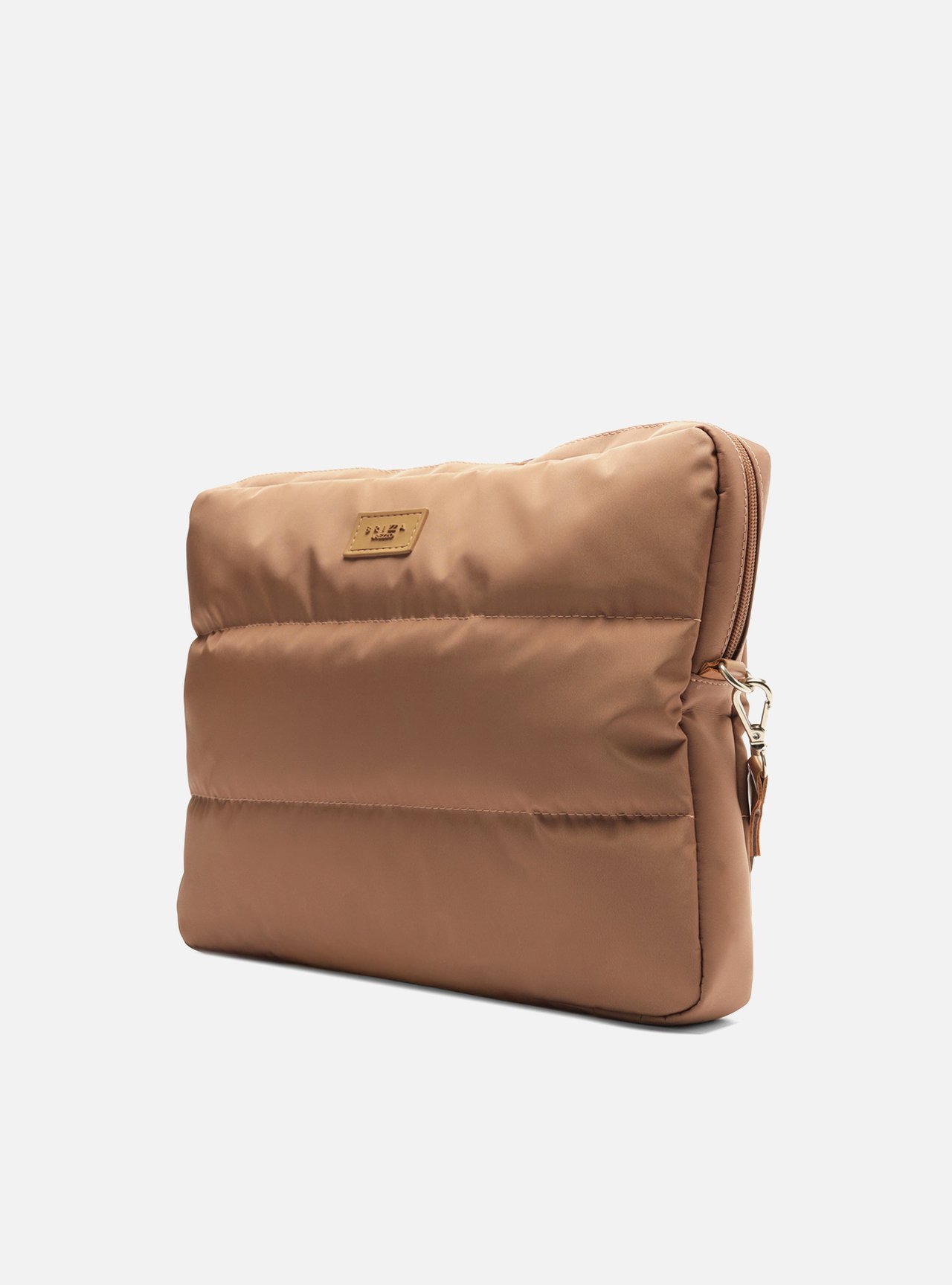 Porta Notebook Marrom Nylon Gigi Médio — foto 3